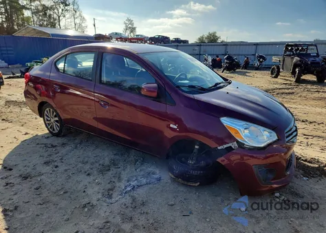 2019 Mitsubishi Mirage G4 Es z USA, uszkodzony, nr VIN ML32F3FJ5KHF02165